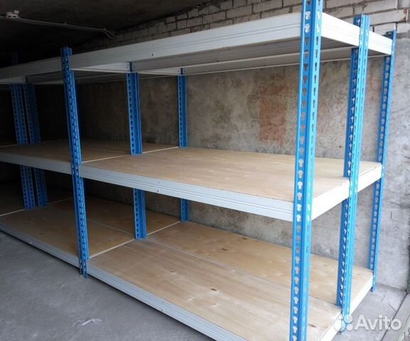 Стеллажи металлические