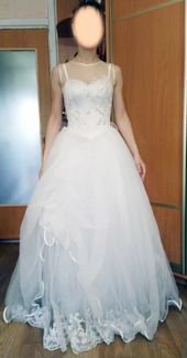 Продам свадебное платье 42-46, на рост 165-170