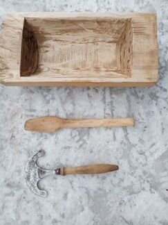 Сечка + лопатка + деревянная посуда