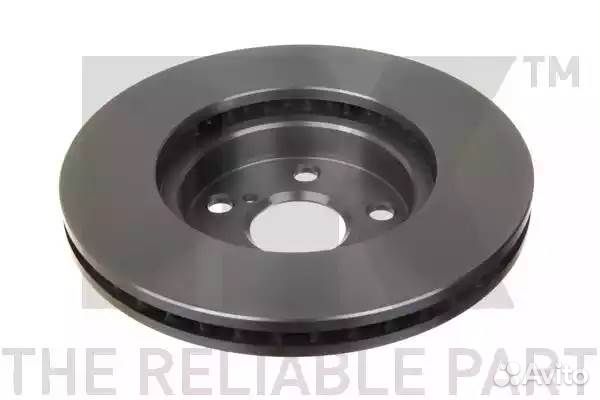 Диск тормозной toyota avensis 1.6-2.0 97-03 передн