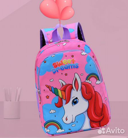 Рюкзак с единорогом, ранец школьный