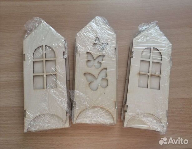 Заготовки для декупажа чайного домика