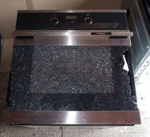 Ремонт замена разбитого стекла духовки