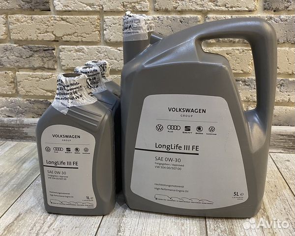 Моторное масло Volkswagen LongLife III FE купить в Самаре | Авито