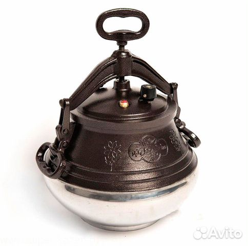 Афганский казан 8 литров двухцветный