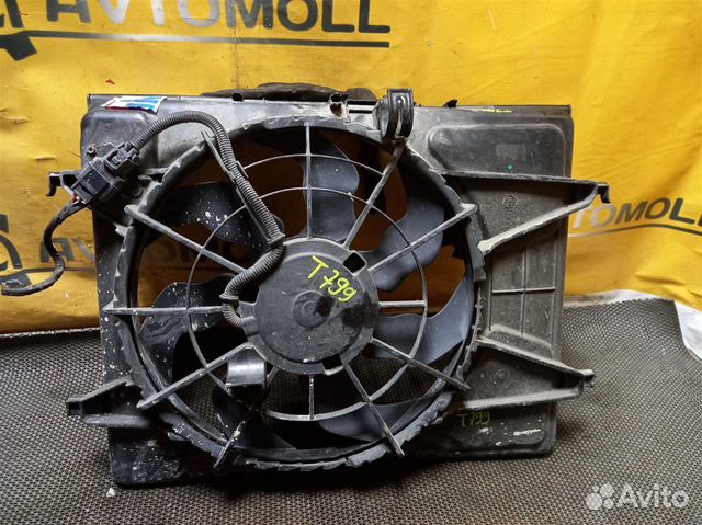 Диффузор радиатора Hyundai I30 FD