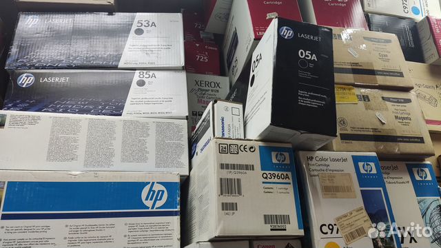 Оригинальные новые картриджи