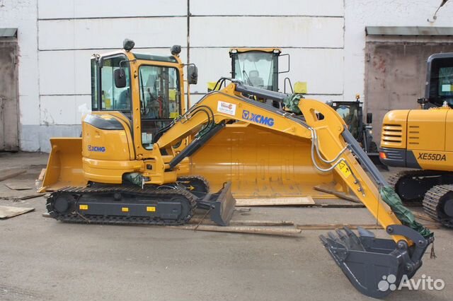 Мини-экскаватор XCMG XE35U, 2023