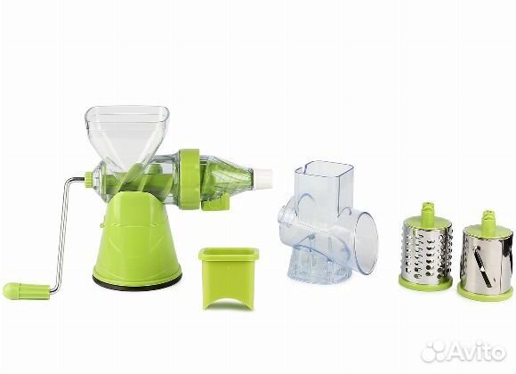 Кухонный комбайн ручной Здоровье+ 3 в 1 Соковыжима