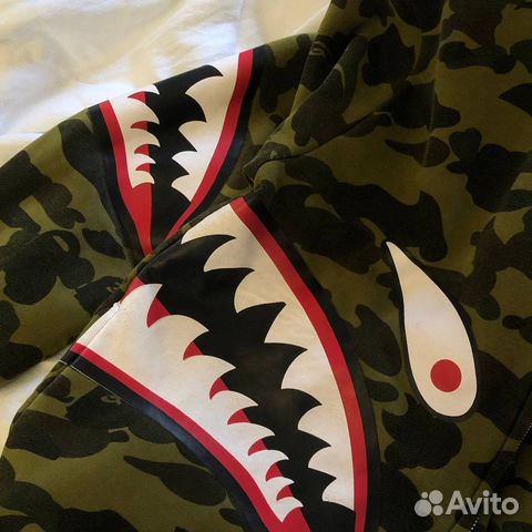 Зип худи bape zip hoodie