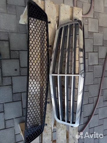 Решетка радиатора на Mersedes E200