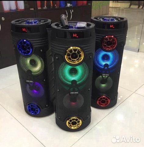 Караоке-колонка большая с Bluetooth