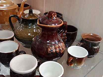 Керамические изделия(вазы,чашки,чайники,блюдца