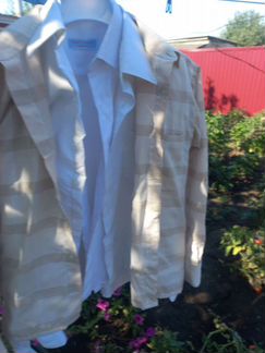 Рубашки школьные 140