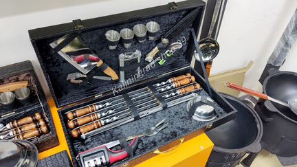 Шашлычный набор в кейсе