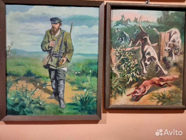 Две картины Охота