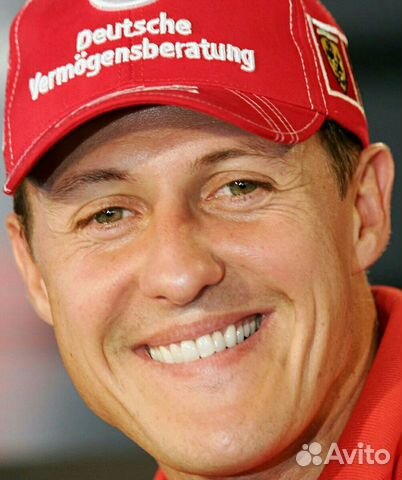 Новая хлопковая гоночная бейсболка Шумахер Ф1