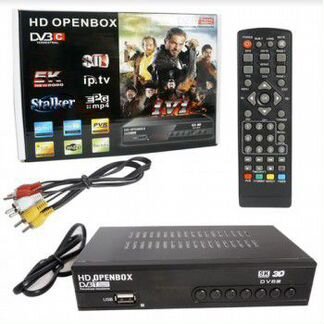 Цифровая тв приставка DVB HD openbox T5000+C
