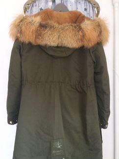 Куртка зимняя с мехом лисы