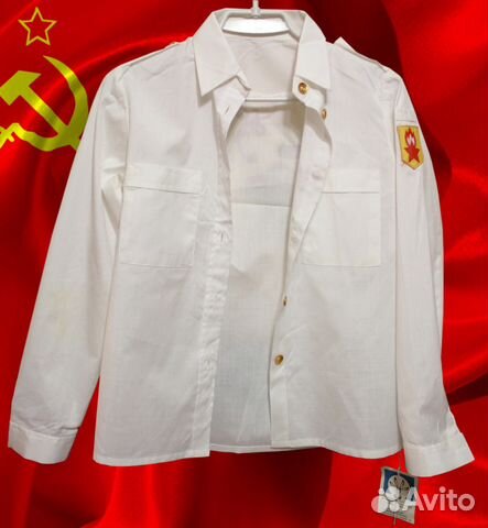 Пионерская блузка х/б СССР