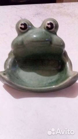 Лягушка керамическая