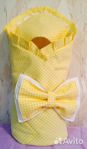 Комплект на выписку 2в1 новый