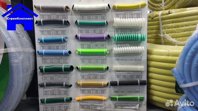 Шланг поливочный резиновый, пвх, силикон, метрами