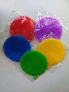 Губка силиконовая для посуды