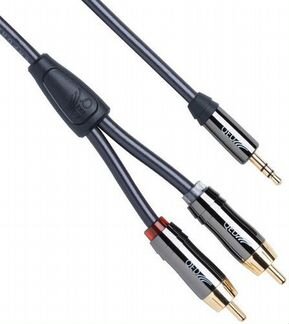 Кабель Jack Mini (3.5 mm) - 2RCA QED 1.5m QE6500