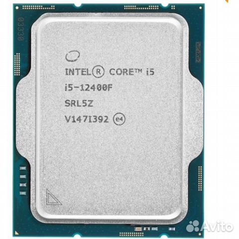 Процессор Intel i5 12400F гарантия ростест