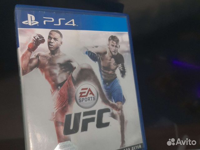 Диск UFC на playstation 4