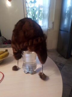 Шапка норковая женская новая