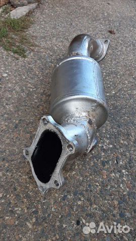 1jzgte даунпайп с пламегасителем