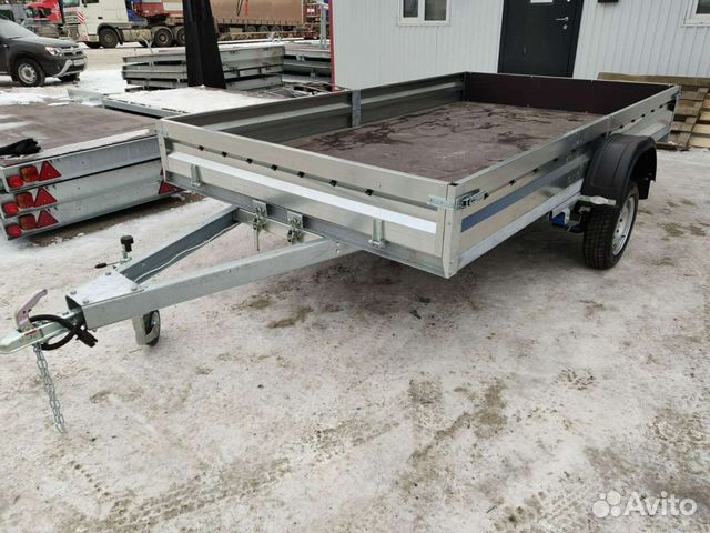 Прицеп 3.5*1.9 под два снегохода от пфс