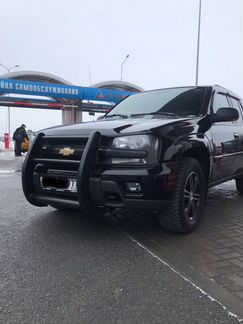 Кенгурятник push bar на trailblazer