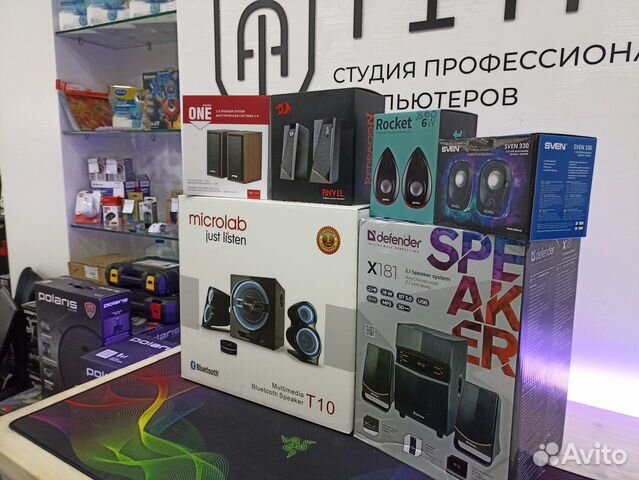 Колонки для пк и акустические системы