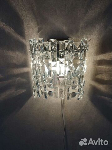 Новое хрустальное бра СССР