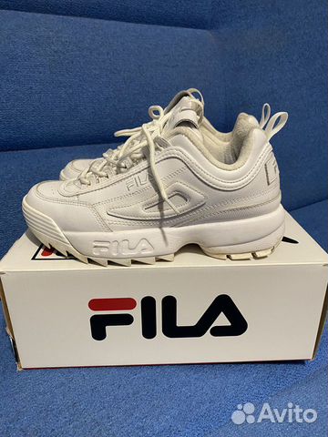 Зимние кроссовки fila оригинал кожа