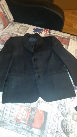 Пиджак школьный 128
