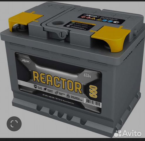 Аккумулятор Reactor62 Доставка по городу бесплатно
