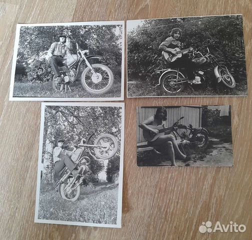 Четыре старых фото с мопедами. СССР. 80-е
