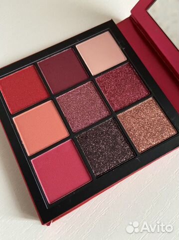 Палетка теней huda beauty ruby obsessions