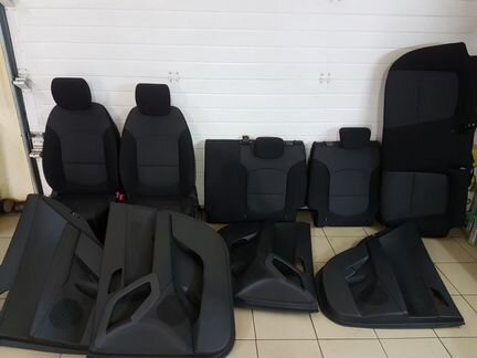 Салон, сиденья ткань Hyundai Creta 2016 - 2020