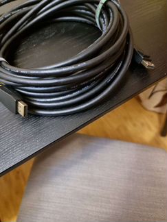 Кабель цифровой аудио-видео GCR 10м GCR-DP2DP 44-0