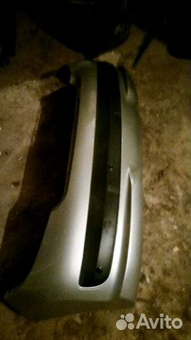 Бампер задний пежо 207