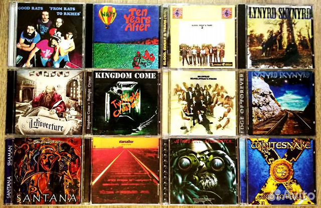 CD диски из личной коллекции