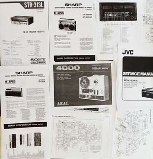 Инструкции по эксплуатации, по ремонту, схемы на р