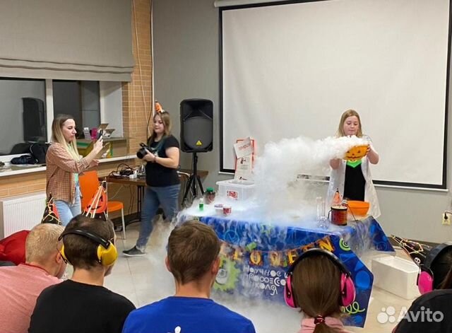 Научное химическое шоу для детей/аниматор