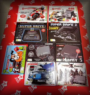 Приставки Sega / Dendy / Hamy новые
