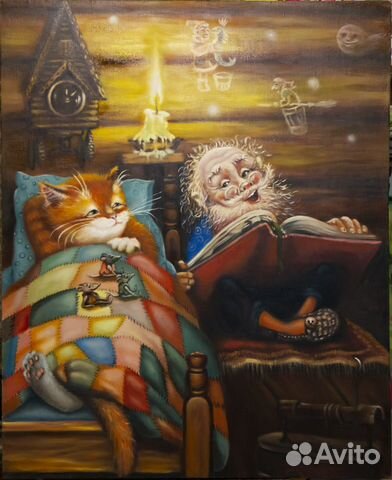 Картина маслом на холсте